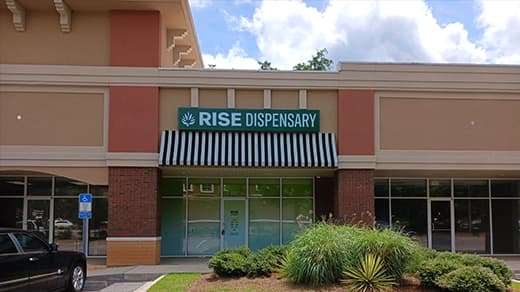 RISE Dispensaries Tallhassee on Mahan storefront-D.webp