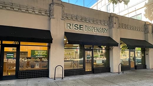 RISE Dispensaries Pasadena storefront-D.webp